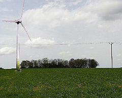 Windrad aus der Nhe