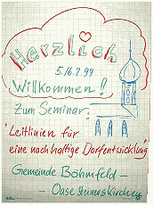 Willkommen zum Leitbildseminar