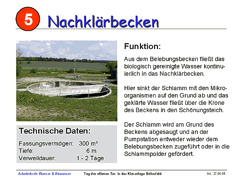 Nachklrbecken