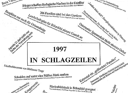 Bhmfelder Schlagzeilen