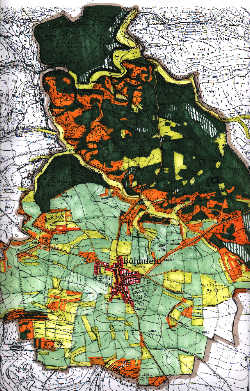Karte der Nutzungsstruktur von 1954 (38 kB)