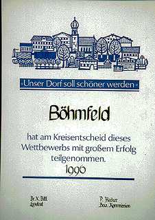 Urkunde Kreissieger 1996