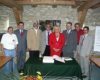 Renate Schmidt beim Empfang im Kotterhof Böhmfeld