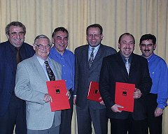 SPD-Jubilare mit MdB Hans Bttner