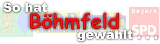 So hat Bhmfeld gewhlt ...